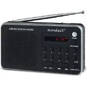 Sunstech Rádio Portátil Mira-rpds32 1.5w Am/fm