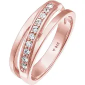 Elli Anel ouro rosa