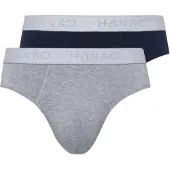 Hanro Cueca 'Essentials' azul / acinzentado