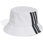 Adidas Chapéu desportivo '3-Stripes Bucket' preto / branco