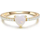 Glanzstücke Anel ouro / transparente / branco