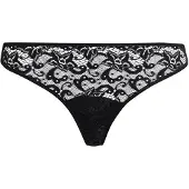 Hanro Tanga 'French Lace' preto