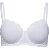 Hanro Soutien 'Cotton Lace' branco
