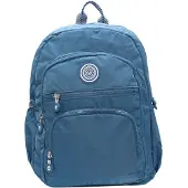 Mindesa Mochila azul real / branco