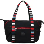 Mindesa Mala de ombro azul ganga / vermelho / preto / branco