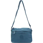 Mindesa Mala de ombro azul ciano