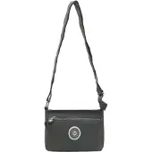Mindesa Mala de ombro cinzento escuro / branco