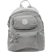 Mindesa Mochila cinzento claro / branco