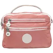 Mindesa Mala de ombro cor-de-rosa / branco