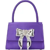 NAEMI Malas de tiracolo roxo escuro / prata
