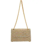 NAEMI Mala de ombro ouro / prata