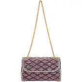 NAEMI Mala de ombro roxo / azul-violeta / transparente