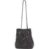 NAEMI Malas de tiracolo preto / branco