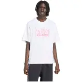 Adidas T-shirt Oversize com Acabamento Desgastado