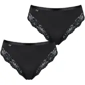 Sloggi Cueca ' Romance ' preto