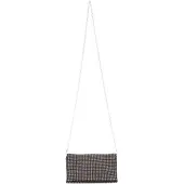 NAEMI Clutches preto / prata