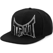 TAPOUT Boné 'Deadwood' preto / branco