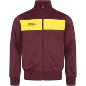 Lonsdale Casaco de treino 'Alnwick' amarelo / borgonha