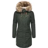 Ragwear Parka de inverno 'Tawny' oliveira