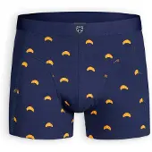Adam Boxers navy / castanho claro