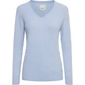 Oxmo Pullover 'Ilva' azul pastel / azul claro