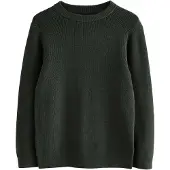 Next Pullover verde escuro
