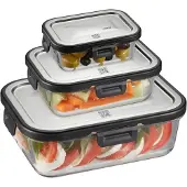 GEFU Conjunto De Recipientes Herméticos Milo Set Of 3
