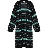IZIA Casaco de malha opal / preto