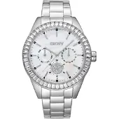DKNY Relógio Feminino Nolita Multi Glitz 40 Mm