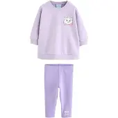 Next Conjuntos 'Disney Aristocats' cinzento / lavanda / laranja / branco