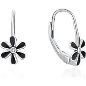 MOISS Delicate silver Orecchini Flowers E0000156