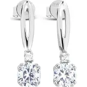 Modesi Orecchini In Argento Con Zirconi Ja24026Cz — Orecchini