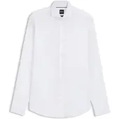 BOSS Camisa clássica 'H-Joe' offwhite
