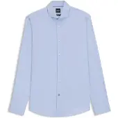 BOSS Camisa clássica 'H-JOE' azul claro