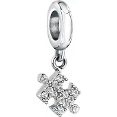 Morellato Steel Ciondolo Puzzle con crystals SCZ1332