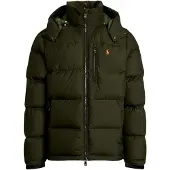 Ralph Lauren para homem. 710968278002 Casaco de penas verde Gorham (XS), Casual, Polister Reciclado, Sustentável