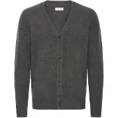 Casual Friday Casaco de malha 'CFHeine' cinzento escuro