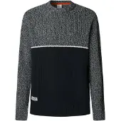 Pepe Jeans para homem. PM7000019 Camisola azul-marinho Penn (S), Casual, Algodão
