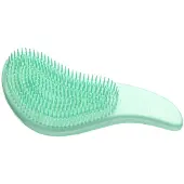 Eurostil Spazzola gomma soffietto punta plastica — Spazzola capelli