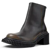 Camper Botim 'Pix London' castanho / preto