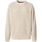 Pepe Jeans para homem. PM7000022 Camisola bege Parker (XL), Casual, Algodão
