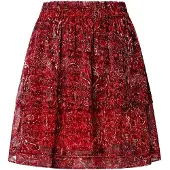 Pepe Jeans para mulher. PL9011878 Saia Mariona vermelha (L), Vermelho, Casual, Poliéster