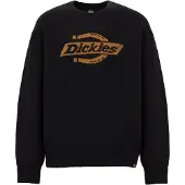 Dickies camisolas RUSTON SWEATER BLACK homens - Preto - EU L