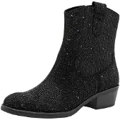 Marco Tozzi Botas pelo tornozelo preto