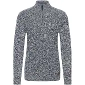 !Solid Pullover 'SDRichart' marinho / branco