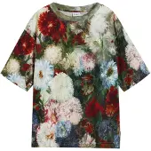 Desigual , Camiseta de manga curta jardim, Homem, AlgodÃO, Verde, S