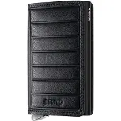 Secrid Carteira De Couro Slimwallet Emboss Lines