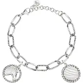 Morellato Bracciale Acciaio Con Ciondolo Zebra Madagascar Satf08 — Bracciale