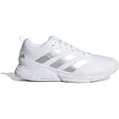 Adidas Sapatilha de desporto 'Court Team 2.0' prata / branco