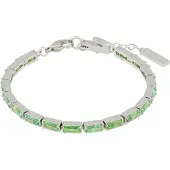 Lacoste Bracciale Tennis Cristalli Verdi Duchessa 2040500 — Bracciale